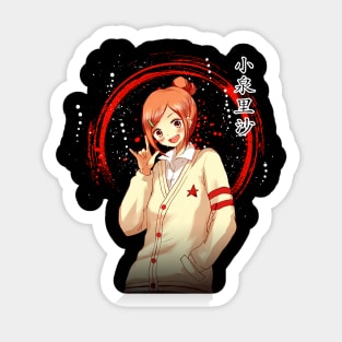 Anime Romance Chronicles Celebrate Lovely in Fashion Sticker